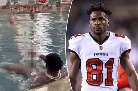 antonio brown pool photo|Exclusive 